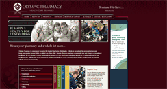 Desktop Screenshot of olympicpharmacy.com